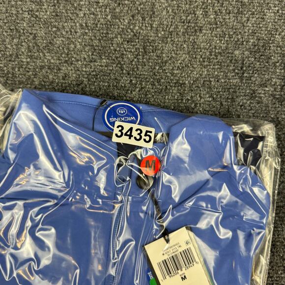 RLX Ralph Lauren Mens Size M Golf Performance 1/4 Zip Pullover Wicking Blue NEW - Picture 7 of 7